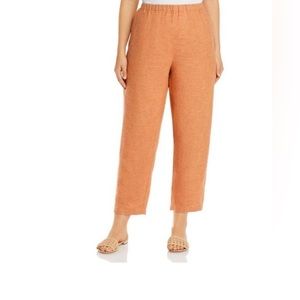 Eileen Fisher Organic Linen Lantern Pants Pull On medium​